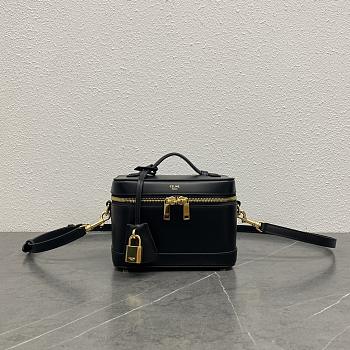 Fortok Celine Vanity Bag Black 119463 18x10x13cm