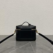 Fortok Celine Vanity Bag Black 119463 18x10x13cm - 2