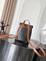 Fortok Celine Bonnie Triomphe Leather Backpack 118703 25x18x13cm - 6