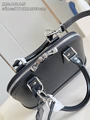 Fortok Louis Vuitton Alma BB Black M24645 23.5x17.5x11.5cm - 5