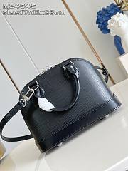 Fortok Louis Vuitton Alma BB Black M24645 23.5x17.5x11.5cm - 3
