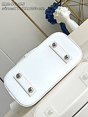 Fortok Louis Vuitton M24645 Alma BB White 17.5 x 11.5 x 23.5cm  - 4