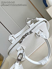 Fortok Louis Vuitton M24645 Alma BB White 17.5 x 11.5 x 23.5cm  - 5