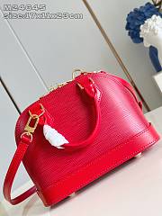 Fortok Louis Vuitton M25226 Alma BB Red 17.5 x 11.5 x 23.5cm - 1
