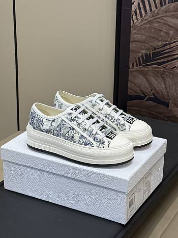 Fortok Dior Women Walk’n’dior Platform Sneaker