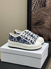 Fortok Christian Dior Walk'n'Dior Platform Sneaker 'Blue' - 1