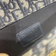 Fortok Christian Dior bag Silver M9334 21.5x12x6cm  - 3