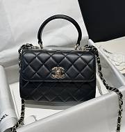 Fortok Chanel Trendy CC Flap Bag black M832232 20x15x8cm - 1