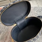 Fortok Dior Small CD Vanity Case Blue M915802 16x11x9.5cm  - 3