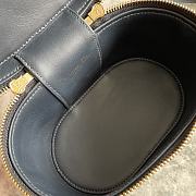 Fortok Dior Small CD Vanity Case Blue M915802 16x11x9.5cm  - 2