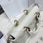 Fortok Dior Micro Lady D-Joy Bag White M915685 26x13.5x5 cm - 2