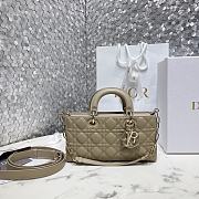 Fortok Dior Micro Lady D-Joy Bag Black M915677 26x13.5x5cm  - 1