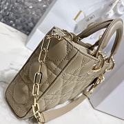 Fortok Dior Micro Lady D-Joy Bag Black M915677 26x13.5x5cm  - 4
