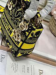 Fortok Dior Lady D-Lite Yellow M898382 17×7.5×14cm - 5