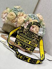 Fortok Dior Lady D-Lite Yellow M898382 17×7.5×14cm - 3