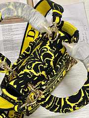 Fortok Dior Lady D-Lite Yellow M898382 17×7.5×14cm - 2