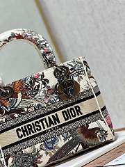 Fortok Dior Medium Lady D-Lite Bag M898376 24x20X11cm  - 4