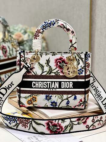 Fotok Dior Floral Handbags & Purses M898368 24x20x11cm