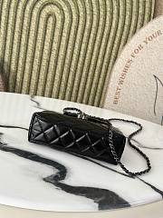 Fortok Chanel Mini Flap Bag Black Calfskin M916753 13x19x7cm - 2