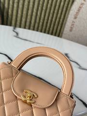 Fortok Chanel 23 Kelly Metal Pink M916753 13x19x7cm  - 2