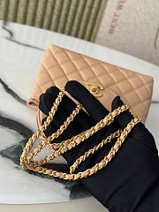 Fortok Chanel 23 Kelly Metal Pink M916753 13x19x7cm  - 4
