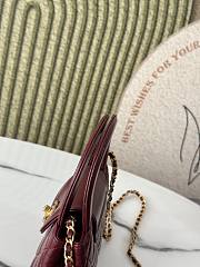 Fortok Chanel 23 Kelly Metal Red M916751 13x19x7cm  - 6