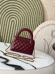 Fortok Chanel 23 Kelly Metal Red M916751 13x19x7cm  - 2
