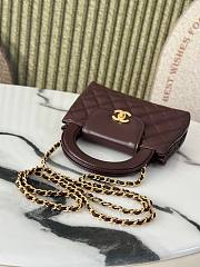 Fortok Chanel 23 Kelly Brown M916743 13x19x7cm  - 5