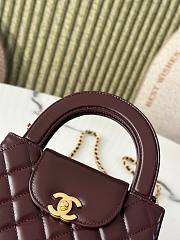 Fortok Chanel 23 Kelly Brown M916743 13x19x7cm  - 4