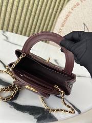 Fortok Chanel 23 Kelly Brown M916743 13x19x7cm  - 3