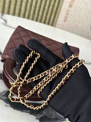 Fortok Chanel 23 Kelly Brown M916743 13x19x7cm  - 2