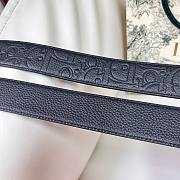 Fortok DIOR 30 MONTAIGNE OBLIQUE REVERSIBLE BELT 34mm  - 3