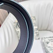 Fortok DIOR REVERSIBLE BELT IN BLUE 34mm - 6
