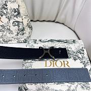 Fortok DIOR REVERSIBLE BELT IN BLUE 34mm - 2