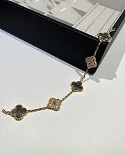 Fortok Vintage Alhambra Bracelet 5 Motifs 18K Rose Gold  - 5