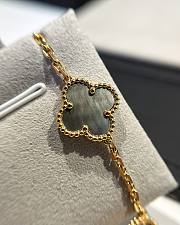 Fortok Vintage Alhambra Bracelet 5 Motifs 18K Rose Gold  - 2