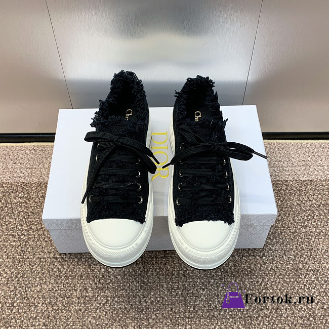 Fortok Dior Sneaker Walk n Dior Black And White  - 1