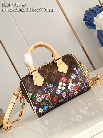 Fortok Louis Vuitton x TM Speedy Bandoulière 20 Brown 20 x 13 x 12 cm