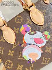 Fortok Louis Vuitton x TM On The Go BB Brown 15 x 8 x 18 cm - 3