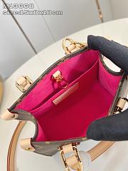 Fortok Louis Vuitton x TM On The Go BB Brown 15 x 8 x 18 cm - 6
