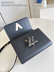 Fortok Louis Vuitton x TM Twist MM Slim Black 16 x 8 x 23 cm - 4