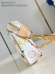 Fortok Louis Vuitton x TM Pochette Accessoires White 13 x 4 x 22 cm - 6