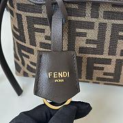 Fortok Fendi Handbag Black 20x9x12 cm - 6