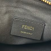 Fortok Fendi Handbag Black 20x9x12 cm - 5