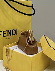 Fortok Fendi Nano First Charm Brown 11.5x5.5x10cm - 5