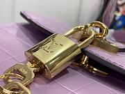Fortok Louis Vuitton Rose des vents mini handbag Crocodile Leather Pink 19*15*9 cm - 4