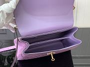 Fortok Louis Vuitton Rose Des Vents Pink Crocodile Leather 27*18*9 cm - 5