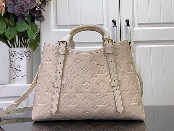Fortok LOUIS VUITTON Babylone Tote PM Beige 31 x 21.5 x 13 cm