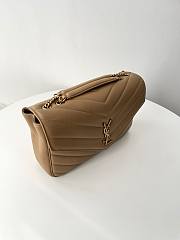 Fortok YSL Lou Lou Bag Brown 32x20x9cm - 5