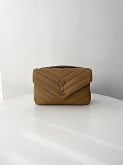 Fortok YSL Lou Lou Bag Brown 32x20x9cm - 2